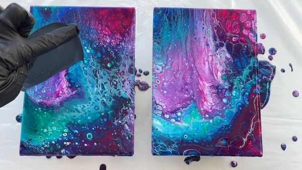 Acrylic Pouring Art - How to make artwork using acrylic pouring