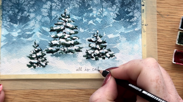 Holiday Watercolor Card Ideas with Kristin Van Leuven - Princeton Brush  Company