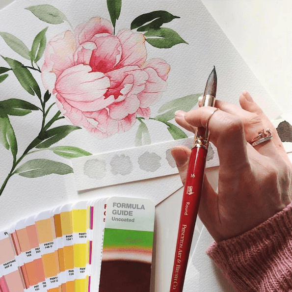 Watercolor Wednesday: Painting Technique with Jenna Rainey