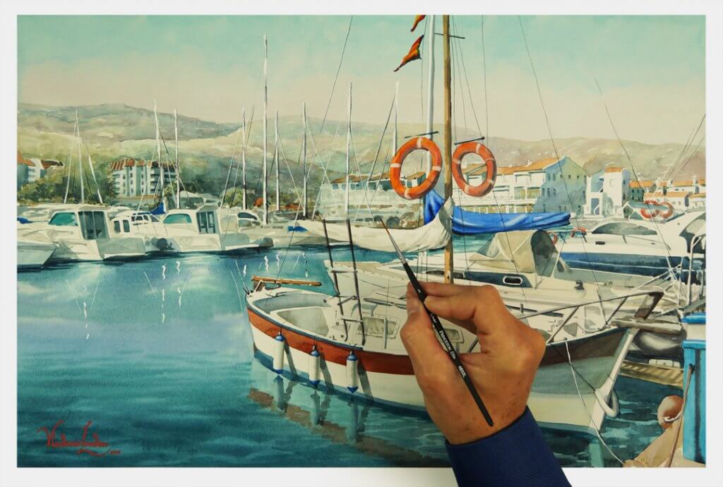 Painting by Vladimir London